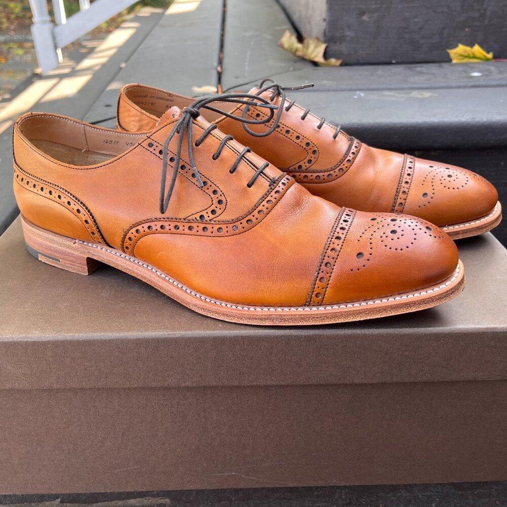 Tan Cap Toe Shoes - image 3
